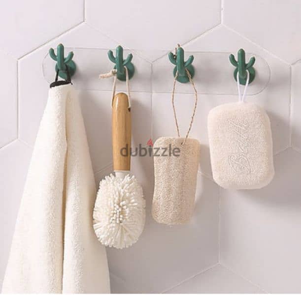 strong cactus self adhesive hangers 4
