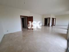 L10440-Spacious Apartment For Rent in a Calm Area of Mazraat Yachouh