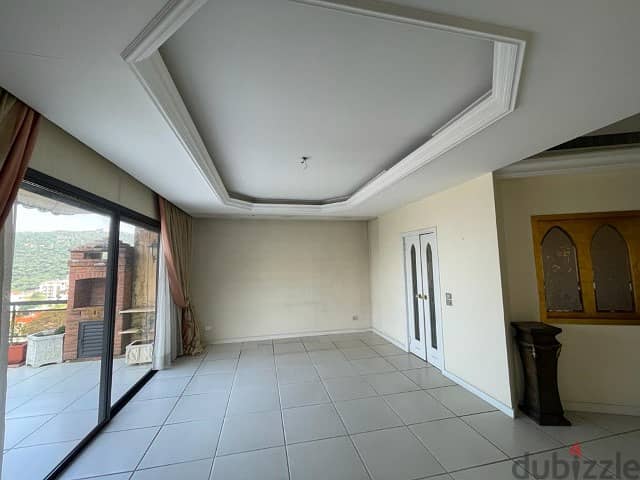 550 Sqm | Fully Decorated Apartment for sale in Broummana | 5th Floor 3