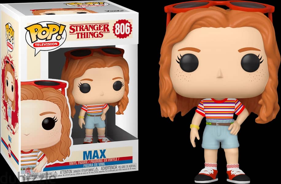 Funko POP! TV Stranger Things season 3 MAX #806 (Mall outfit