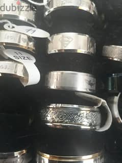 stainless steel rings for men 0