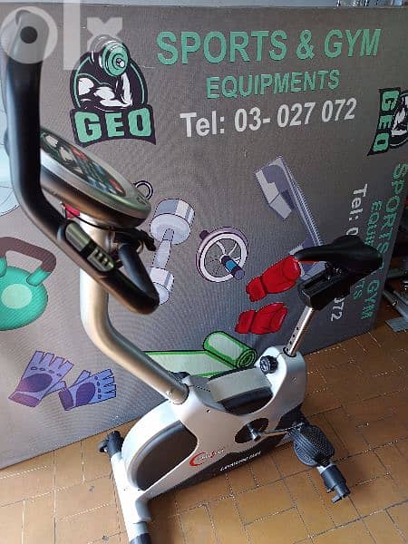 Cardio Home Bike pro machine 03027072  GEO مكنة كارديو لحرق الدهون 0