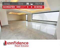 330 SQM apartment in the heart of Achrafieh for sale!  REF#EI80166 0