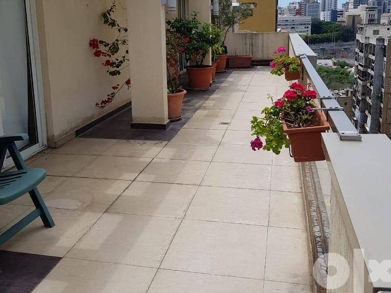 L10444-Fully Furnished Apartment For Rent With Terrace In Achrafieh 15