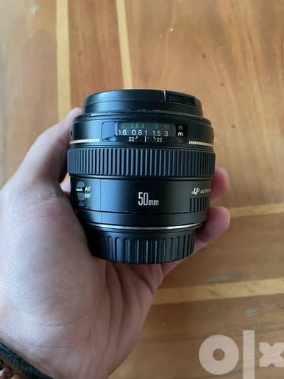 Canon EF 50mm f/1.4 USM Lens