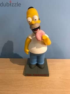 Homer Simpson 26cm  rocking  Bobblehead eating donuts 0