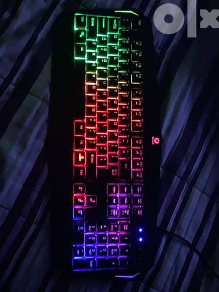 BK335 blue tech gaming keyboard 1