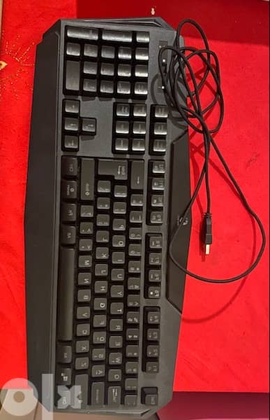 BK335 blue tech gaming keyboard 8