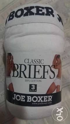 (Package of 3 briefs underwear JOE BOXER size 40 (cash $ only