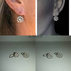 earrings silver tone 0