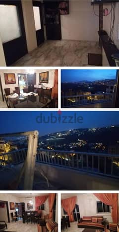 128 Sqm|Fully furnished Apartment rent in Bdaddoun |Mountain&sea view 0