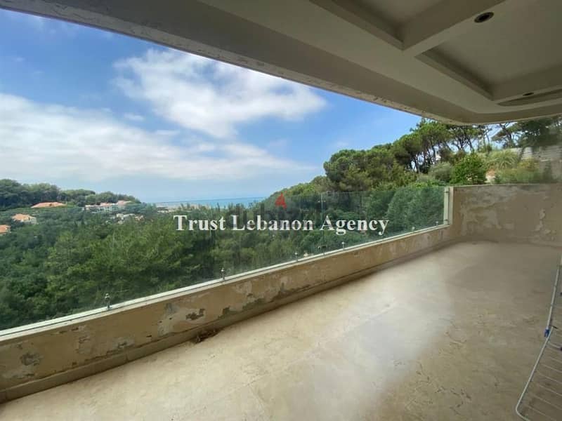250 Sqm 2nd floor apartment in Broumana amazing mountain view 4
