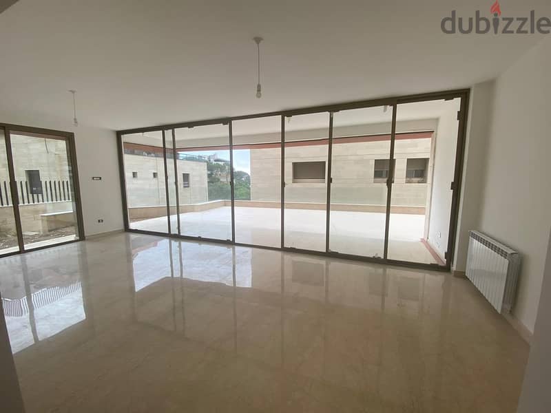 220 Sqm Apartment in Broummana / Mar Chaaya + Garden 200 Sqm 0