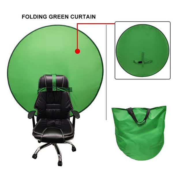 110cm Green Screen Photo Background for chair 2
