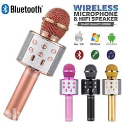 Wireless Bluetooth Karaoke Microphone for Kids