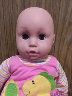 BABY LOTUS big stuffed barely used toy has leger body & strong parts