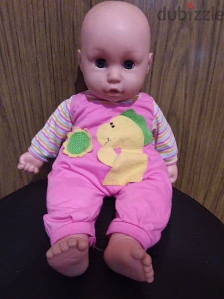 BABY LOTUS big stuffed barely used toy has leger body & strong parts 1