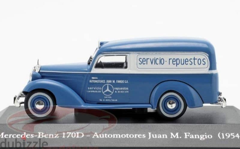 Mercedes 170D, (1954) diecast car model 1;43. 2