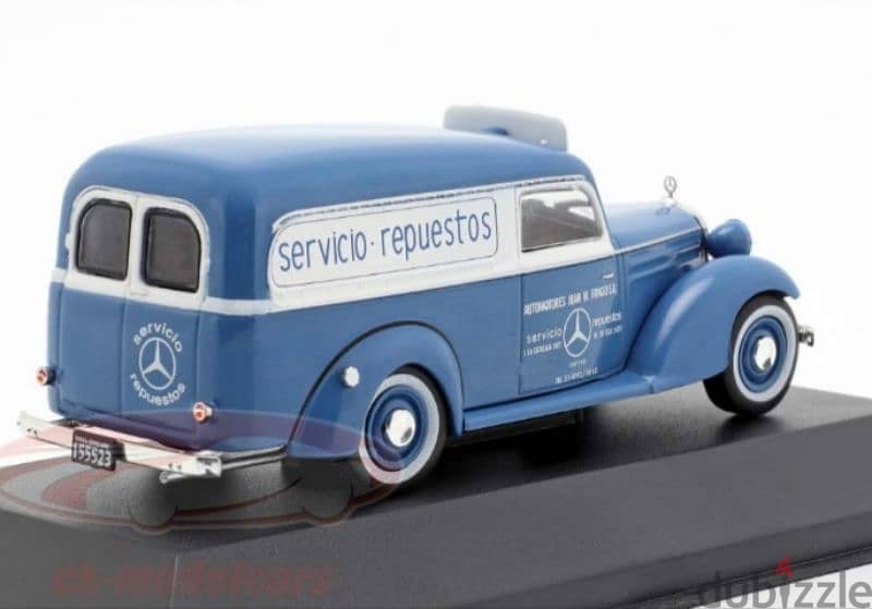 Mercedes 170D, (1954) diecast car model 1;43. 3