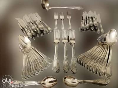 Set silverware 85 Pieces russian ariginal warranty