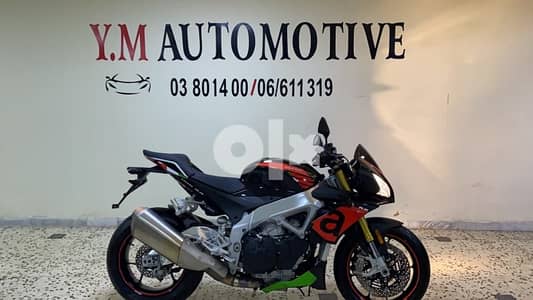 2018 Aprilia Tuono v4 1,100cc 1 owner 1400km from Aprilia dealer leban