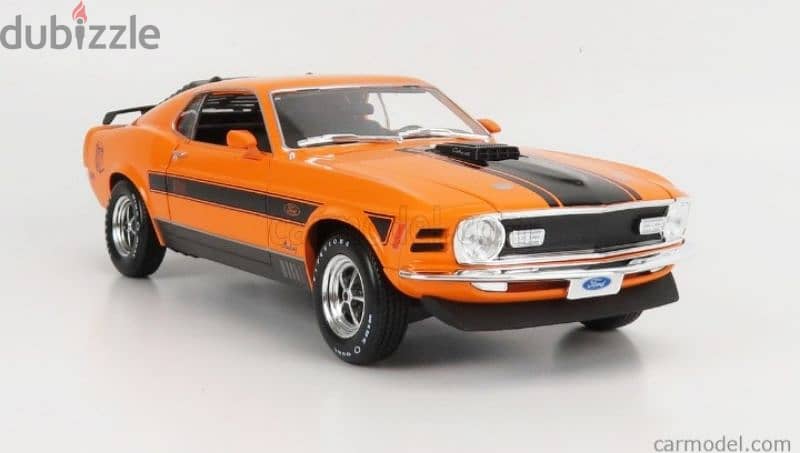 Ford Mustang Mach 1 (1970) diecast car model 1;18. 3