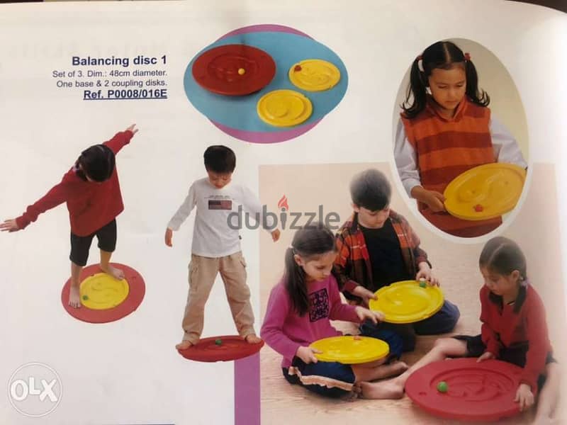 Balancing plate toy ( 2 pcs ) 2
