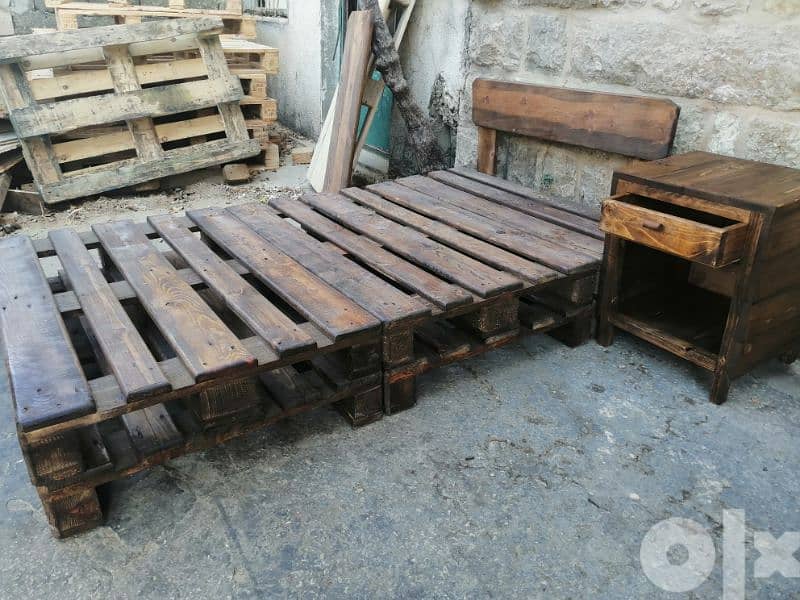 bed from pallet 1