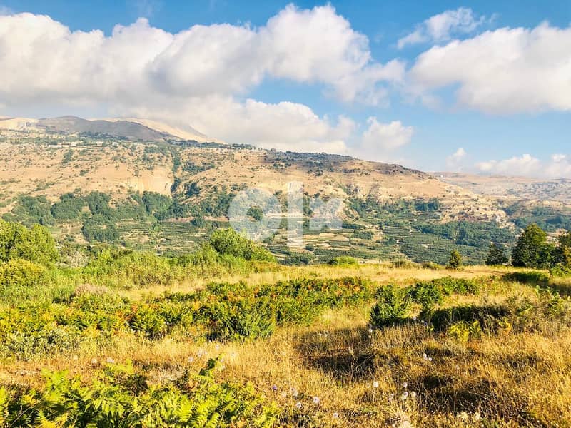 LAND in Kfardebian/Faqra with PANORAMIC View أرض في كفردبيان ١٢٥٠ م٢ 1