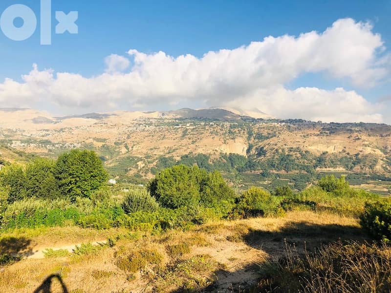 LAND in Kfardebian/Faqra with PANORAMIC View أرض في كفردبيان ١٢٥٠ م٢ 4