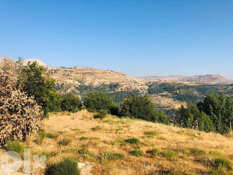 LAND in Kfardebian/Faqra with PANORAMIC View أرض في كفردبيان ١٢٥٠ م٢ 3