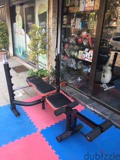 bench adjustable with legs extension body system heavy duty 0