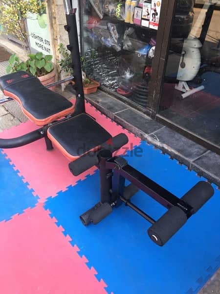 bench adjustable with legs extension body system heavy duty 2