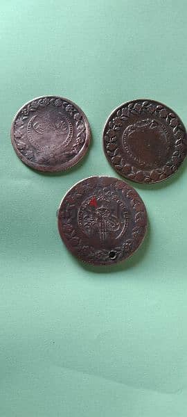 3 Ottoman Turkey 5 Kurush Coins Sultan Mahmud II 1