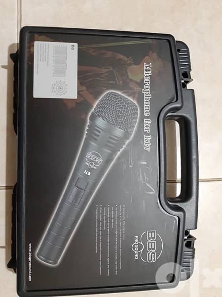 BBS ProSound Microphone for singing with original box 4