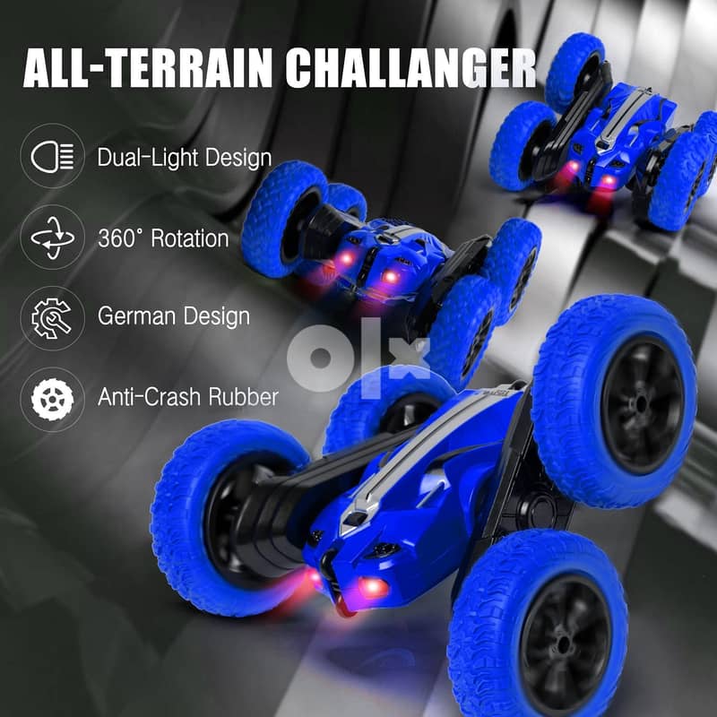 Car remote control for kids double sided run 1