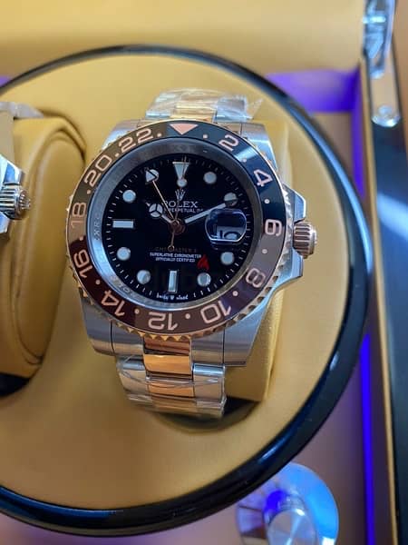 rolex gmt master ll root beer 0