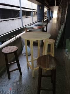 عرض خاص طاولة خشب مع كرسي عد٣ 0