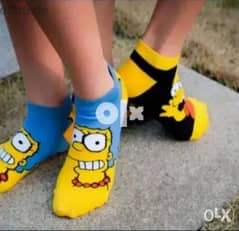funny sympsons socks