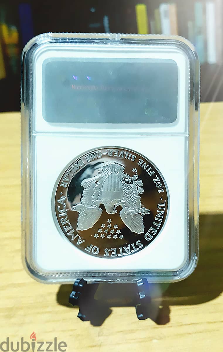 2007 1 oz American PROOF Silver Eagle Coin (NGC Certified) 3