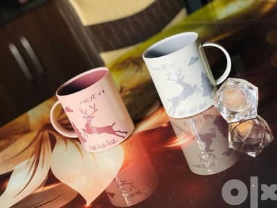 Christmas spirit elk melamine mugs