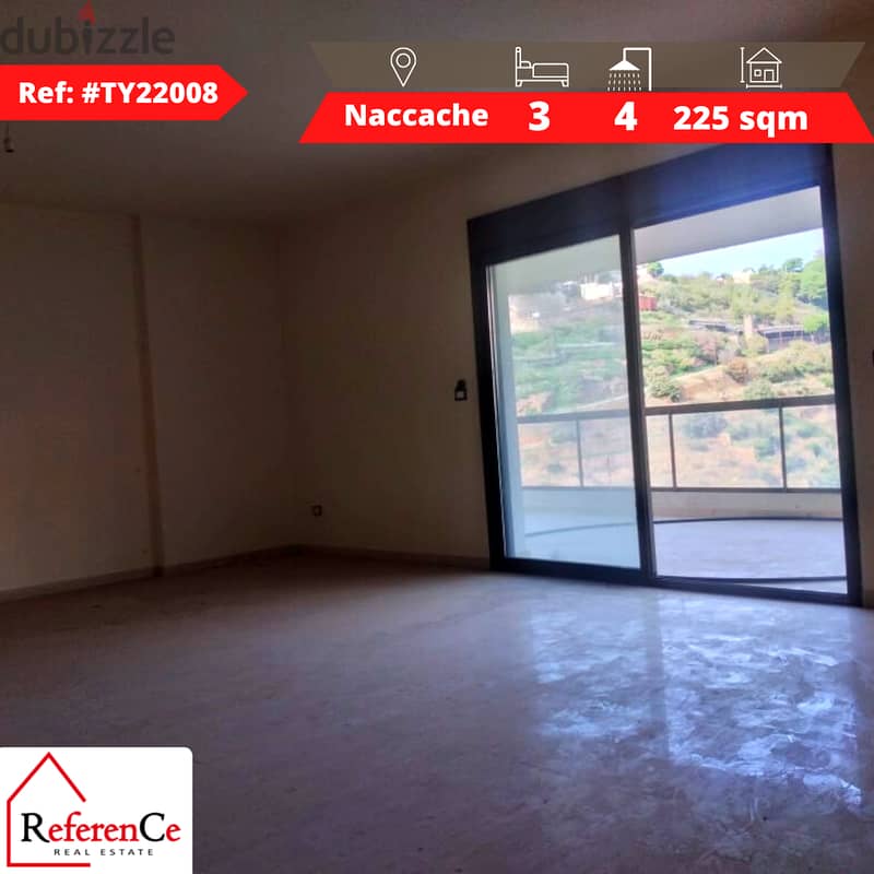 Apartment with panoramic view in Naccache شقة بإطلالة في النقاش 0