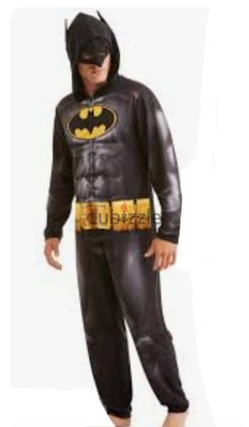 men pyjama/ costume onsie batman s to xxL 3