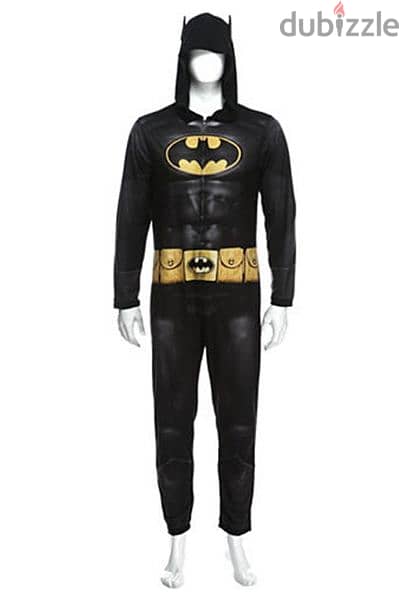 men pyjama/ costume onsie batman s to xxL 4