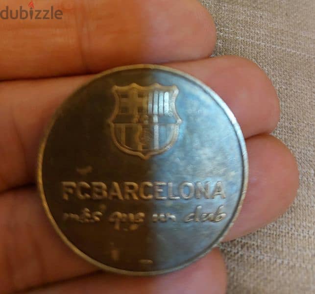 FC Barcelona Neymar Memorial Coin 1