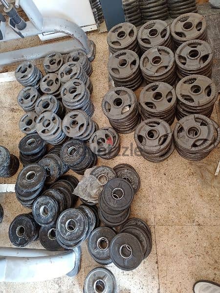 All kind of DUMBBELLS & WEIGHT PLATES NEW & USED 03027072  GEO 1