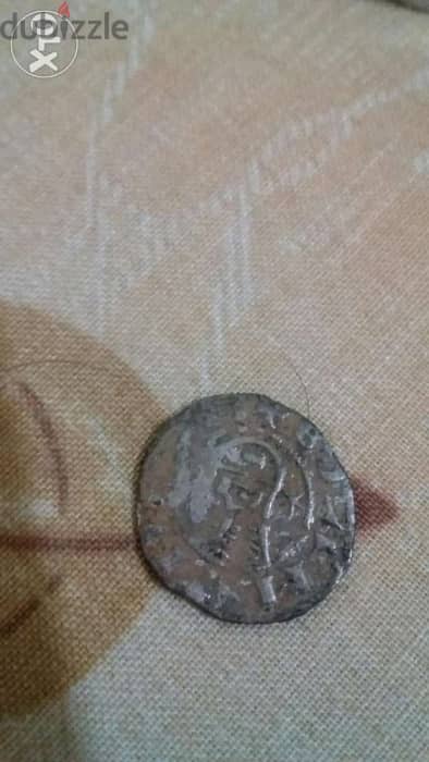 Crusaders Silver Coin Denier year 1149 عملة فضة للحملة الصليبية عام 1