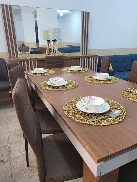Dinning Table + 6 Chairs 2