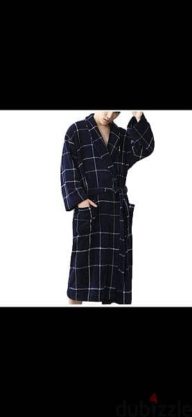 men night robe black s to xxxL 2