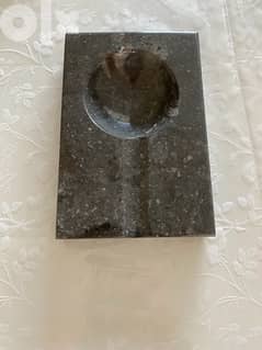ashtray for cigar made from fossils marble 0
